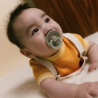 Suce Bibs 6-18mois Paquet de 2 - Feuilles Vert (Grandeur 2)