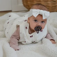 Pacifier Bibs0-6M(2)Bow