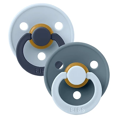 Pacifier Bibs6-18M(2)FusionBlu