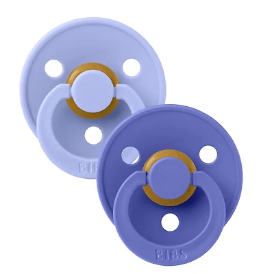 Pacifier Bibs (2) 6-18m - Hush/Grappe (Size 2)