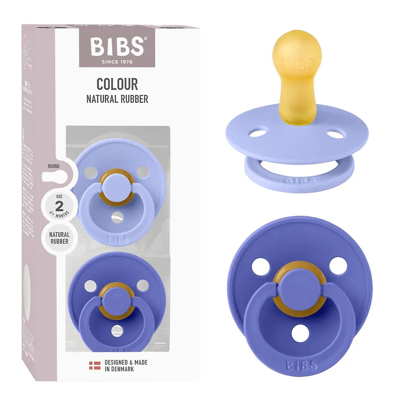 Suce Bibs (2) 6-18mois - Hush/Grape (Grandeur 2)