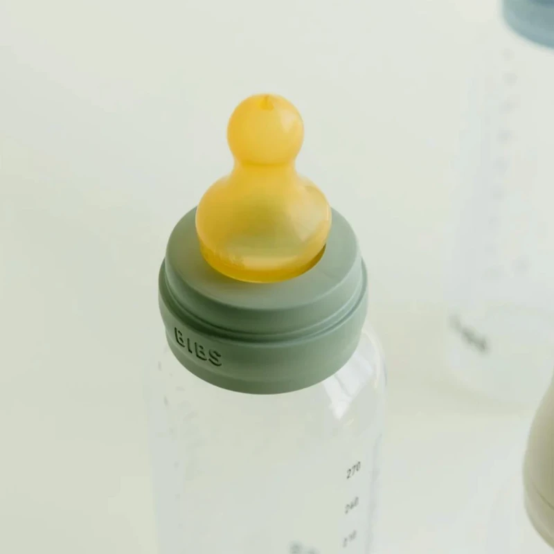 BIBS Bottle Nipple Latex 2-Pack - Fast Flow