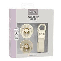 Ensemble Cadeau Suces et Attache-Suce - Taille 1 Ivoire