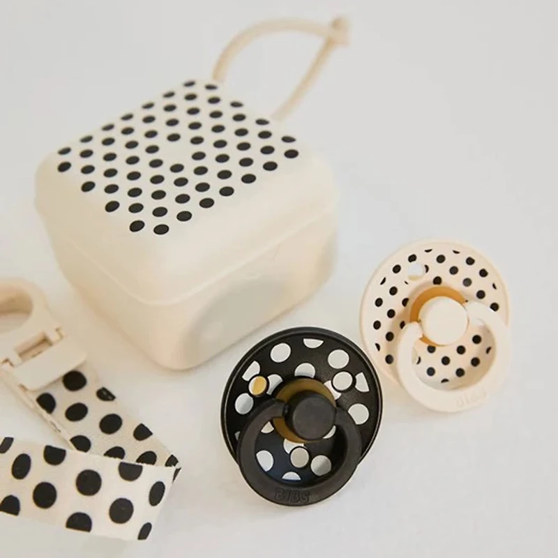 Ensemble Cadeaux Pois Noir/Blanc (Grandeur 2)