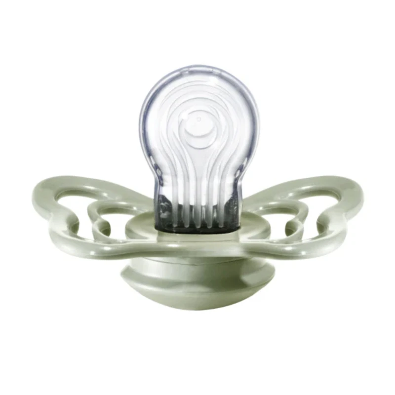 Couture Anatomical Pacifier 6-18m (2) - Ivory / Sage (Size 2)