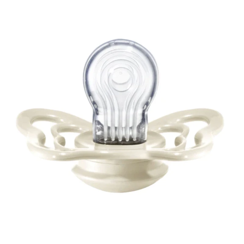 Couture Anatomical Pacifier 6-18m (2) - Ivory / Sage (Size 2)