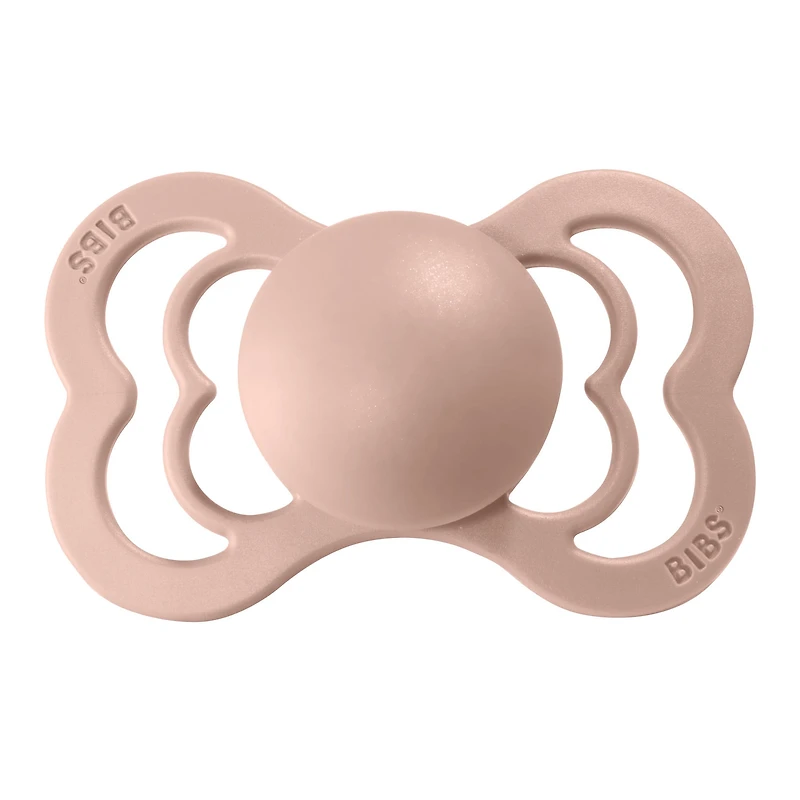 Suce Symétrique Supreme 6-18mois Silicone - Blush (Grandeur 2)