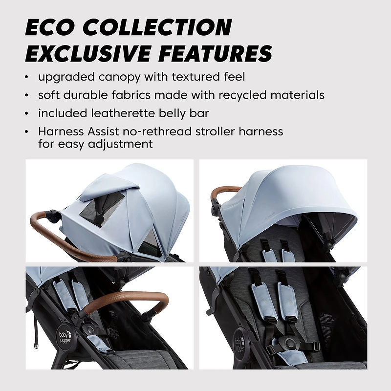 Poussette City Mini GT2 Eco Collection - Fog