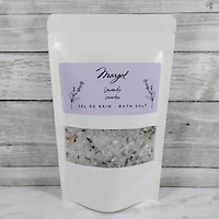 Bath Salt and Flower-Lavender