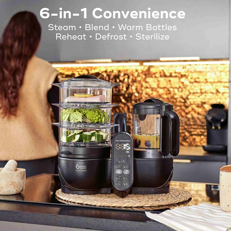 Station Repas Duo Xl - Noir