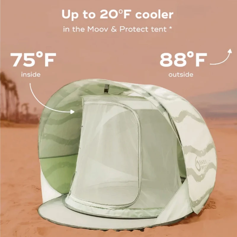 Moov & Protect Anti-UV Cooling Beach Tent