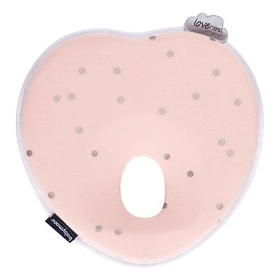 Coussin de Support Ergonomique Coeur - Rose
