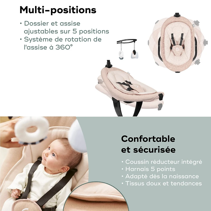 Balancelle électrique connectée Swoon Evolution Connect