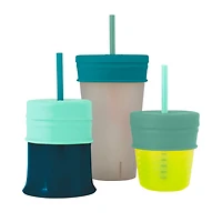 Universal Silicone Snug Straw - Set of 3 