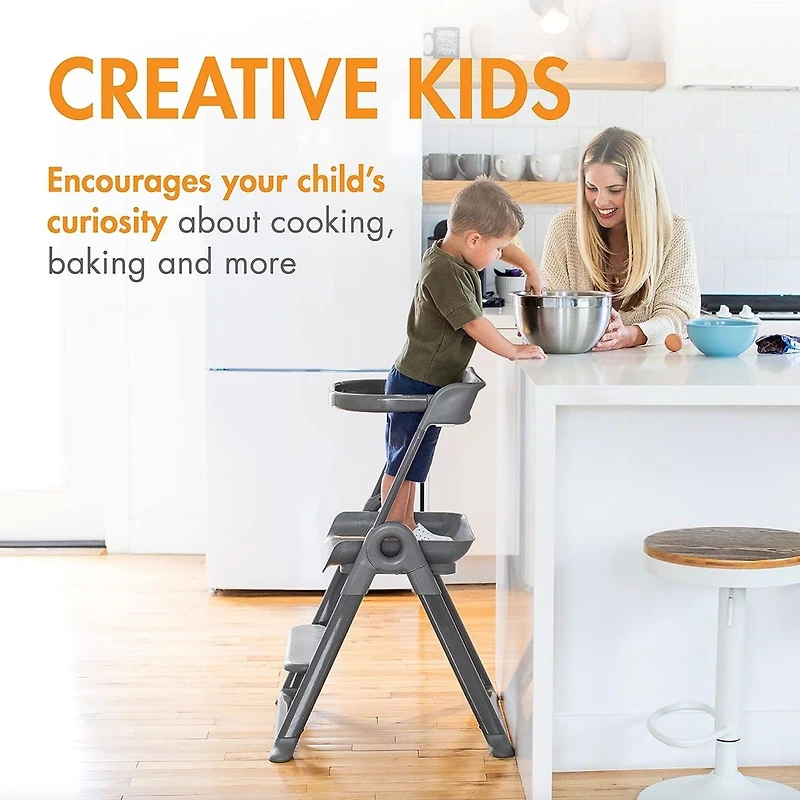 Pivot Toddler Tower - Gray