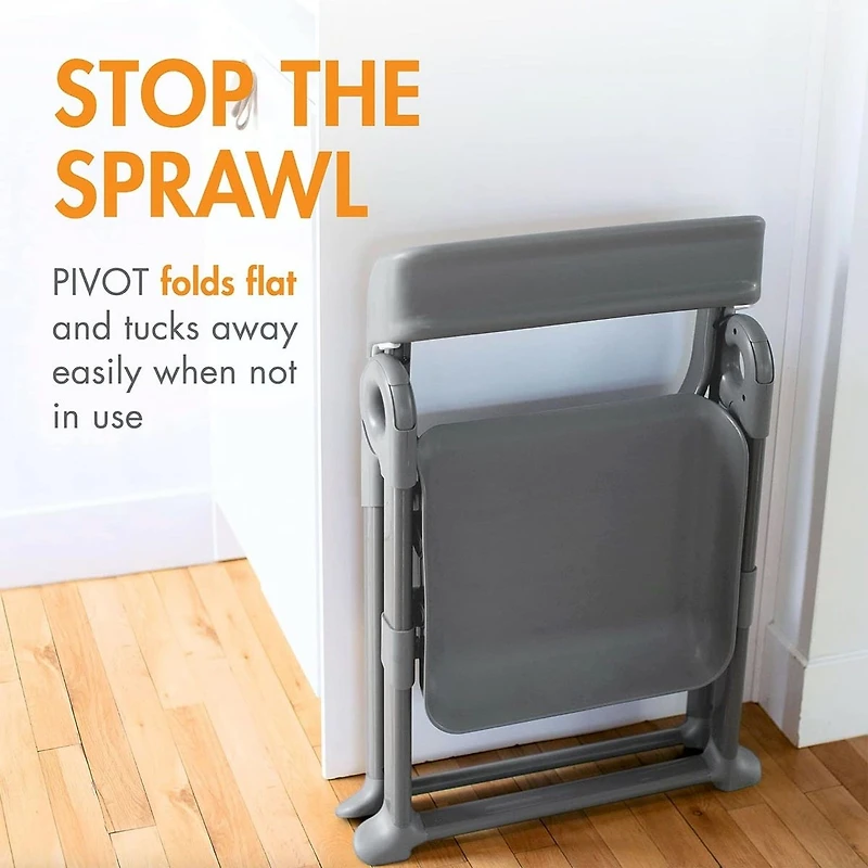 Pivot Toddler Tower - Gray