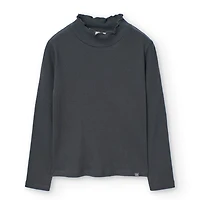 Rebel Black Long Sleeves T-Shirt 4-10y