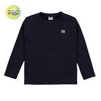 T-Shirt Maillot UV Manches Longues Uni 12-24mois