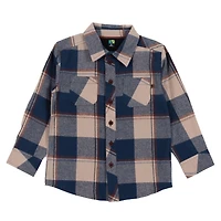 Glacier Plaid Shirt 2-12
