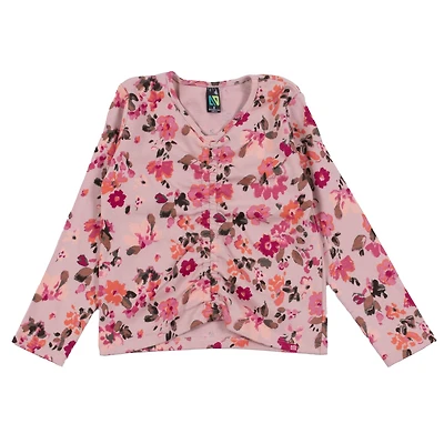 Flowers Printed T-shirt 2-12