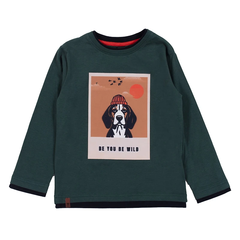 T-shirt Chien Campagne 2-12ans