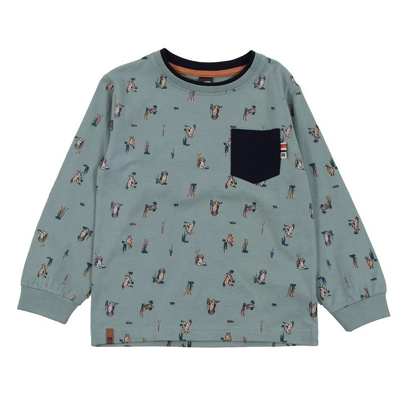 Countryside Print T-shirt 2-12