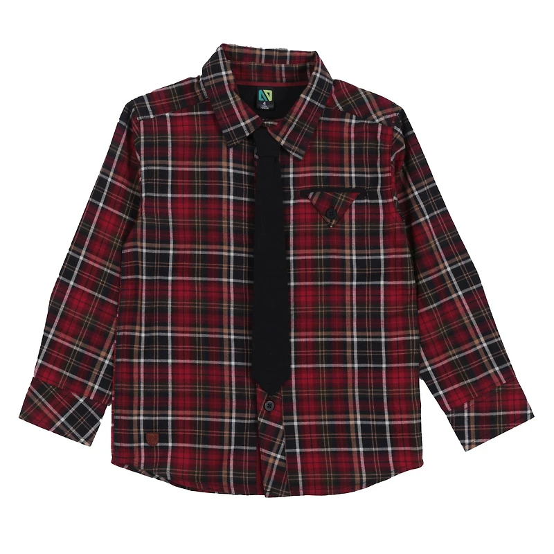 Chic Plaid Shirt 2-12