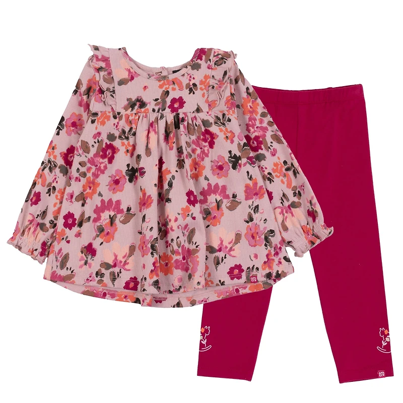 Ensemble Tunique Imprimé Chaton 6-24mois