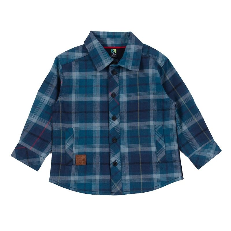 Autumn Plaid Shirt 6-24m