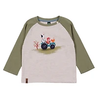 T-shirt Raglan Automne 6-24mois