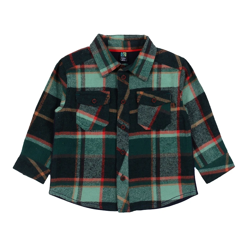 Style Plaid Shirt 6-24m