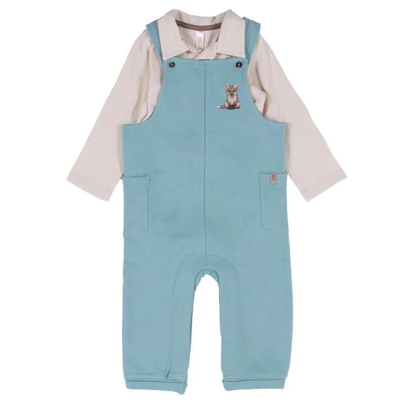 Ensemble Salopette Ourson 6-24mois