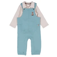 Ensemble Salopette Ourson 6-24mois
