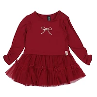 Bows Red Dress 6-24m