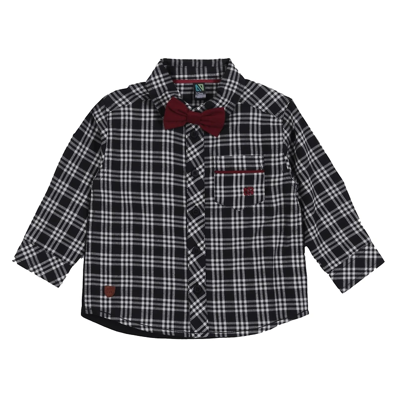 Chemise Noeud Chic 6-24mois