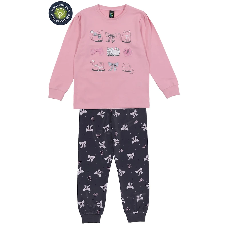 Bows Cats Pajamas 2-12