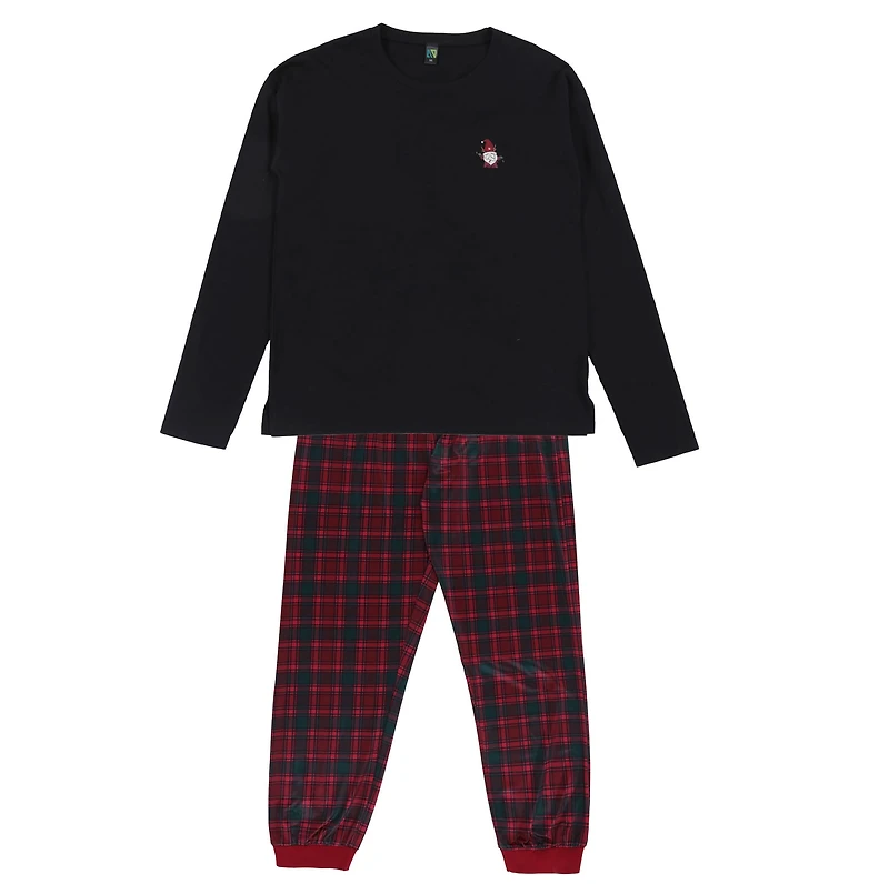 Men Plaid Pajamas