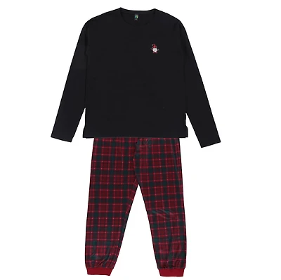 Men Plaid Pajamas