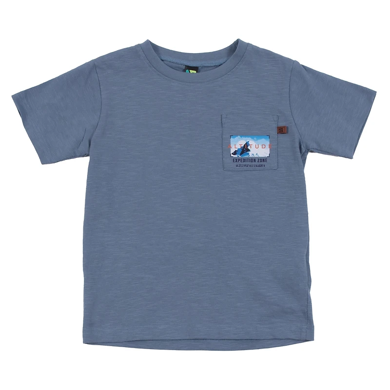 T-shirt Poche Glacier 2-12ans
