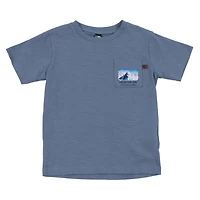 T-shirt Poche Glacier 2-12ans