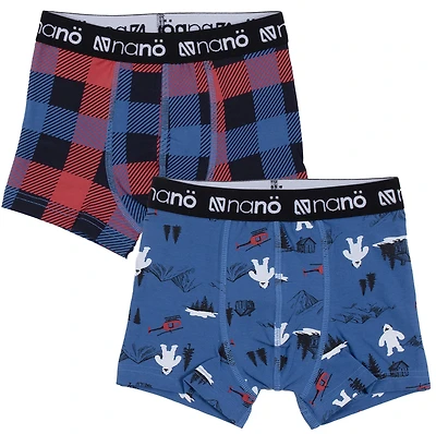 Plaid 2pk Boxers 2-12