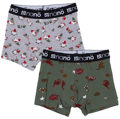 Boxers Ensemble de 2 Dinosaures 2-12ans