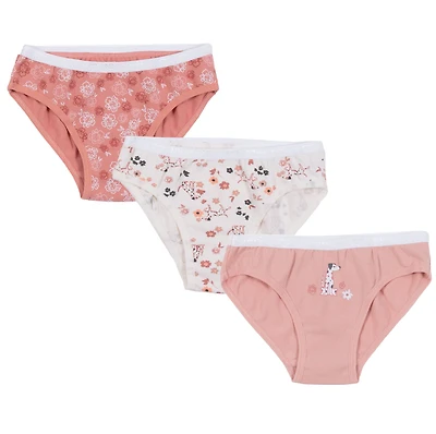 Culottes Ensemble de 3 Fleurs 2-12ans