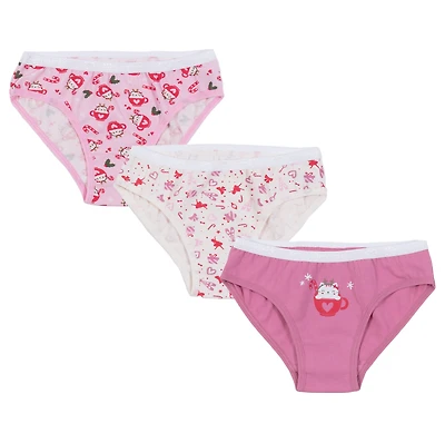 Hearts 3pk Undies 2-12