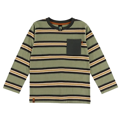 Throttle Striped T-shirt 2-12