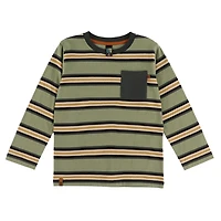 Throttle Striped T-shirt 2-12