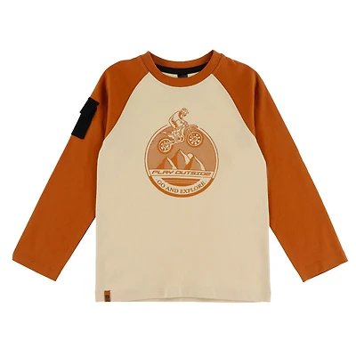 T-shirt Raglan Plein Gaz 2-12ans