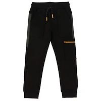 Pantalon Ouaté Noir Plein Gaz 2-12ans
