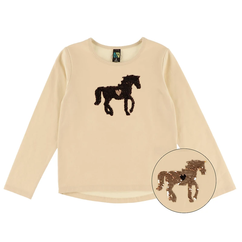T-shirt Cheval Galop 2-12ans
