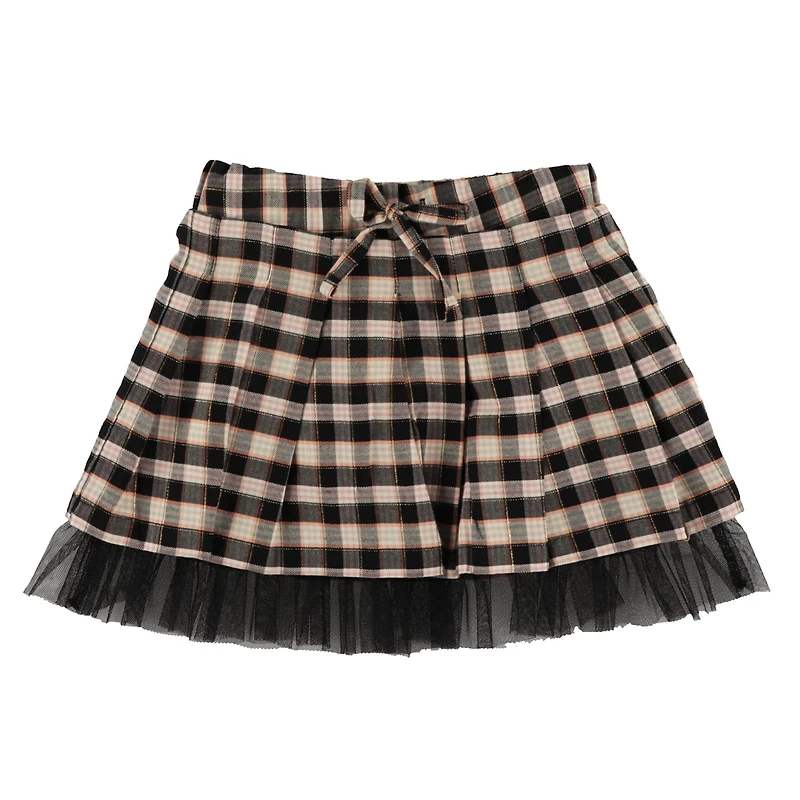 Gallop Plaid Skirt 2-12